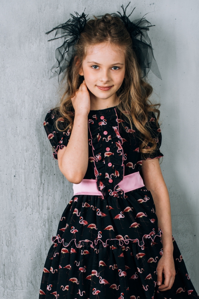 Мария Боровая - аккредитованная модель Международной детской недели моды